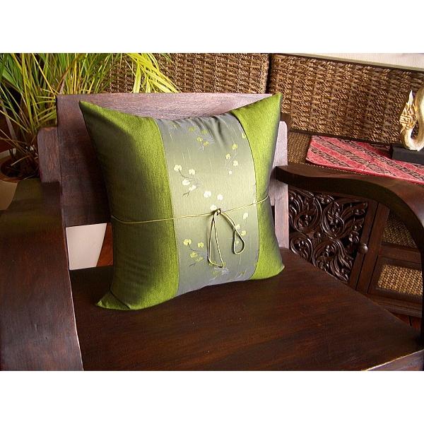 クッションカバー タイシルク アジアンインテリア アジアン雑貨 クッション ncuモンスーン ヤフー店 通販 Yahoo!ショッピング