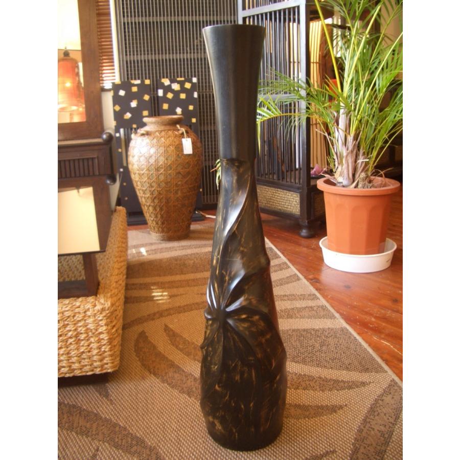 アジアン花瓶 アジアンオブジェ マンゴーウッドベース H76 フラワーベース 木製花瓶 花器 オブジェ モダン Nwvc モンスーン ヤフー店 通販 Yahoo ショッピング