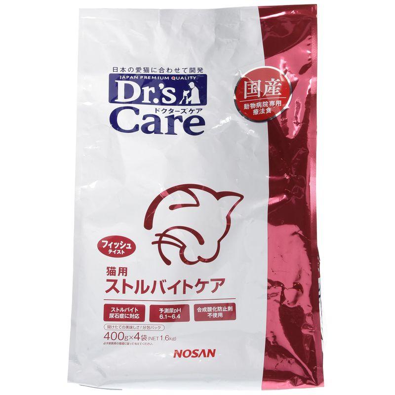 哲*様 Dr.s Care フィッシュタイプ 猫用ストルバイトケア 400g×4 ドクターズケア (Dr's CARE) 療法食 猫用 ストルバイトケア