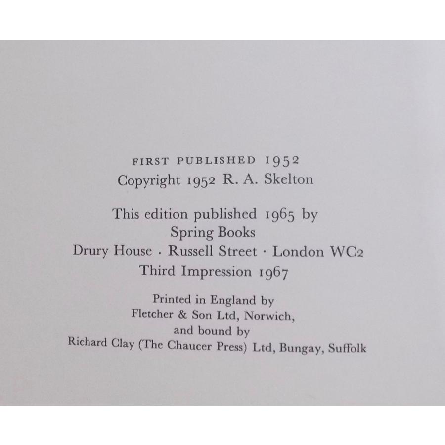 「Decorative Printed Maps of the 15th to 18th Centuries」／new text：R.A