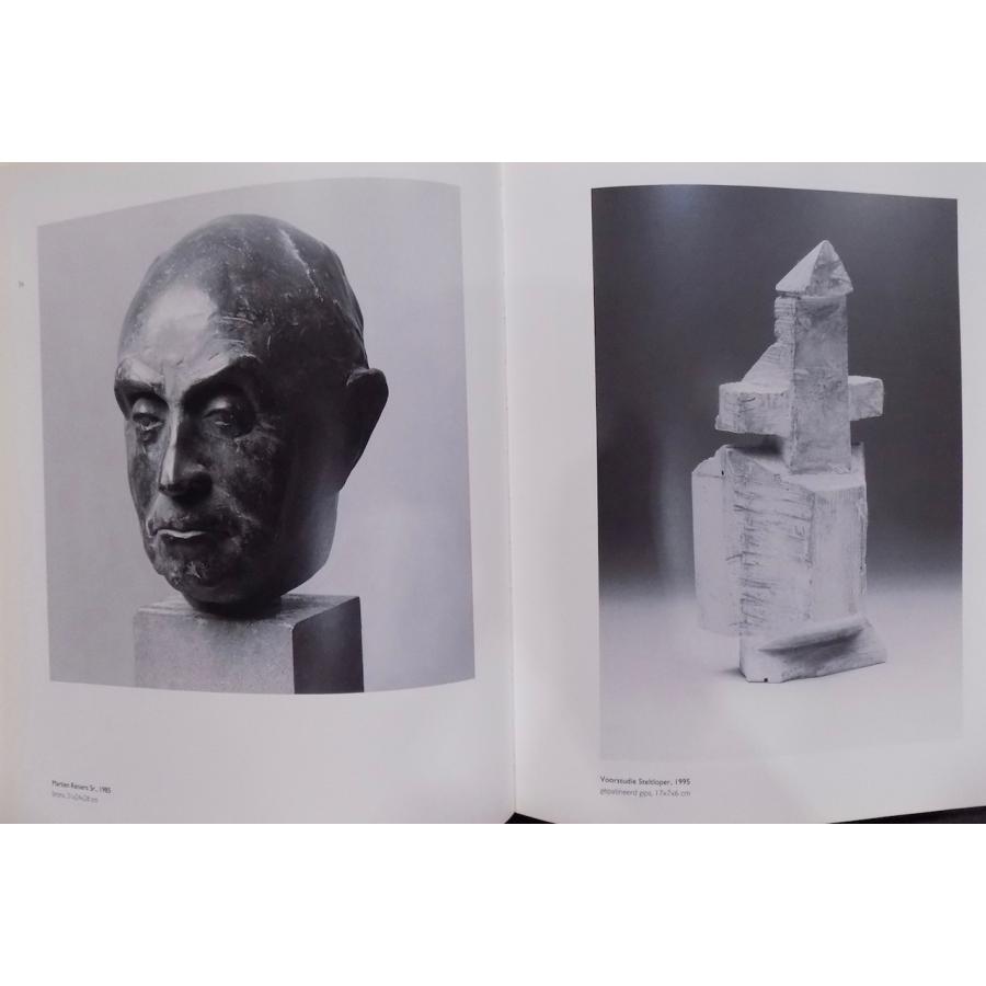 洋書／「JOS RENIERS」／ヨス・レニエ（ジョス・レニエール）／オランダの彫刻家／彫刻、メダル、染色作品など／2冊の画像