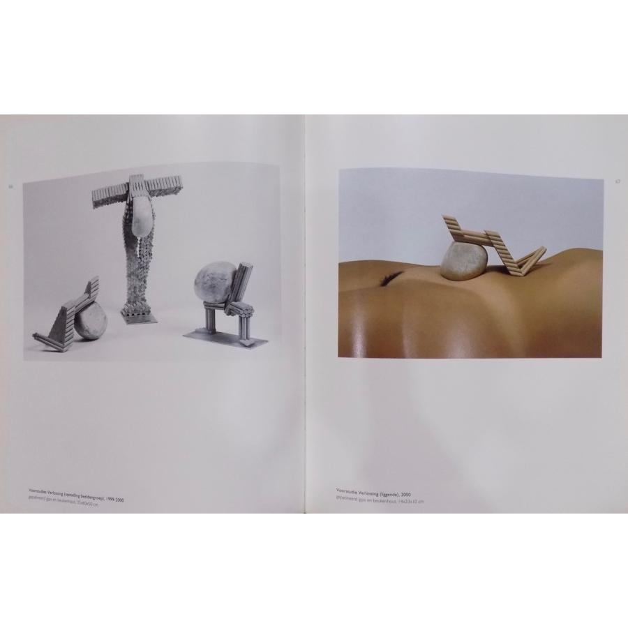 洋書／「JOS RENIERS」／ヨス・レニエ（ジョス・レニエール）／オランダの彫刻家／彫刻、メダル、染色作品など／2冊の画像