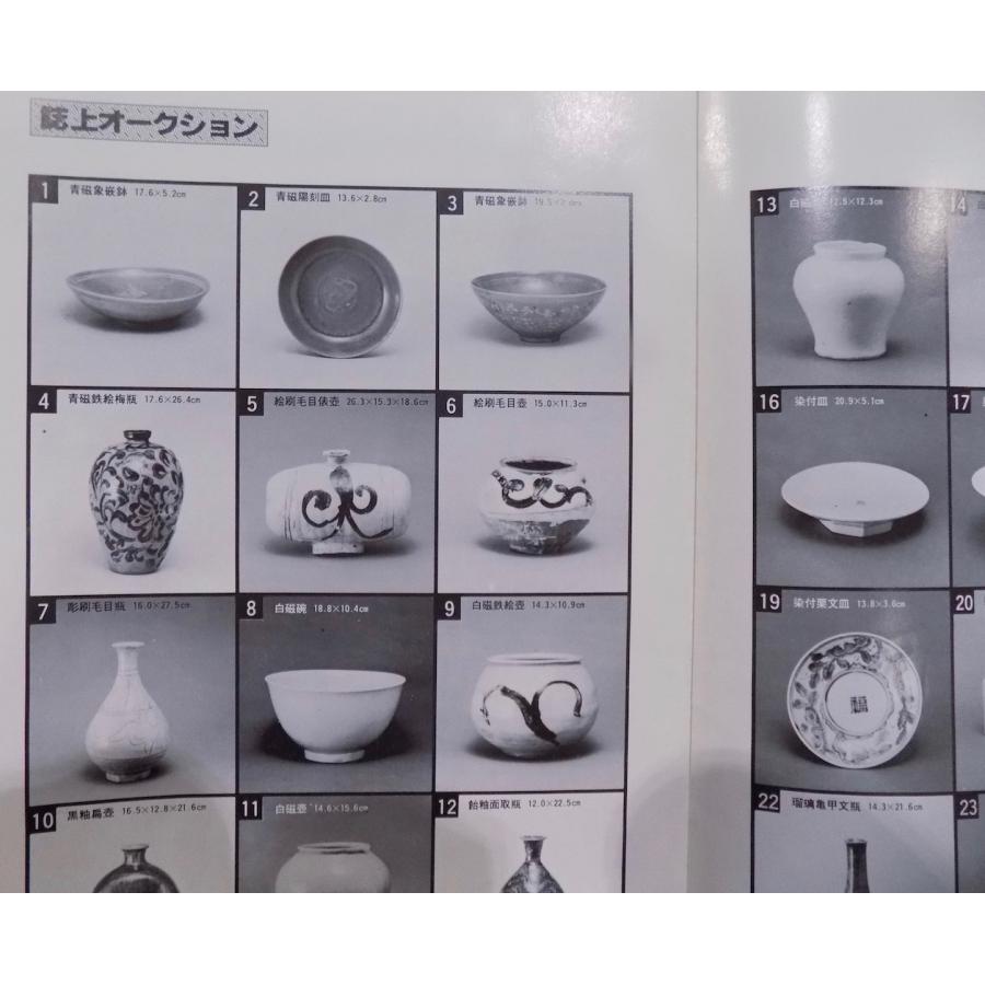 李朝」No.23／陶器講座：高麗青磁・瓶の見方3他文／誌上オークション