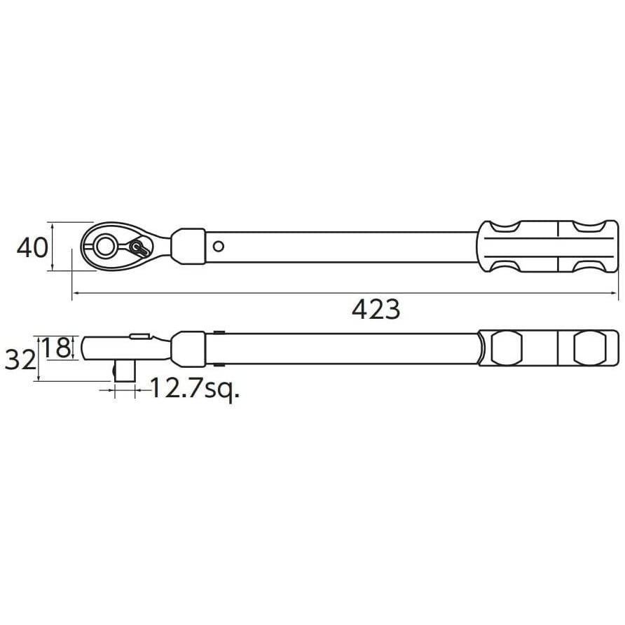 KTC ケーテーシー ホイルナット用トルクレンチ WCMPA103