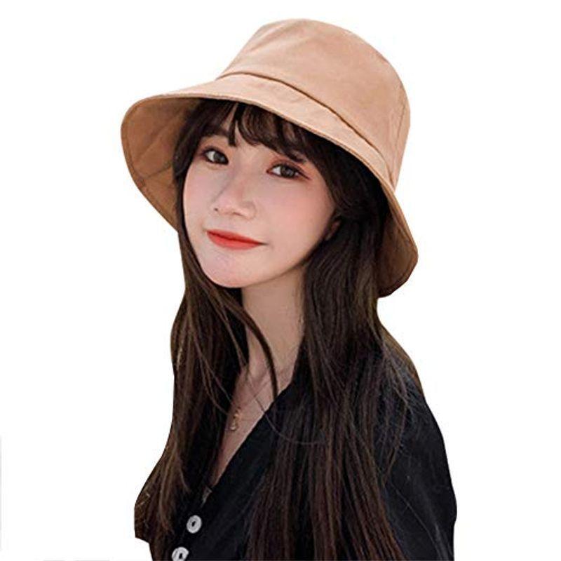 Erinotto 日除け帽子 レディース Uvカット 帽子 日よけ 折りたたみ 日焼け防止 熱中症予防