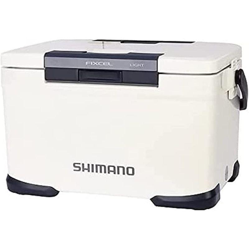 本物 シマノ Shimano 釣り用 クーラーボックス フィクセル ライト 300 Nf 430u ピュアホワイト 30l Matzi27 Com