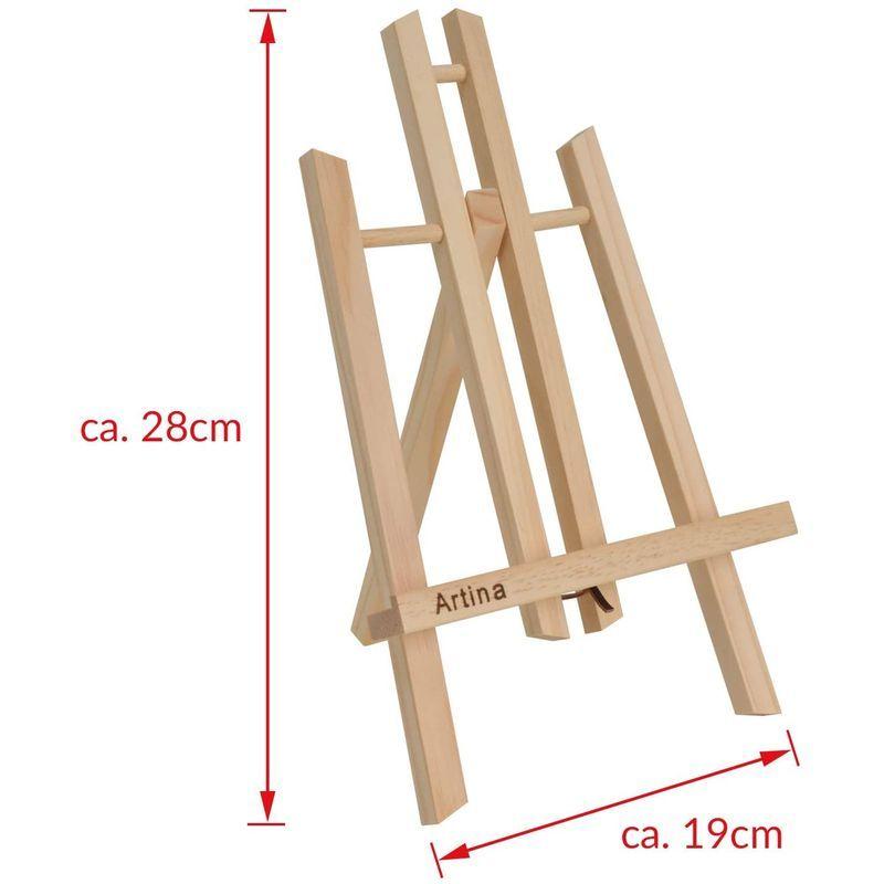 イーゼル 木製 絵画 スタンド 卓上イーゼル ミニイーゼル 角度調節 携帯 三脚 イーゼルスタンド 画架 キャンバス パネルスタンド 美術 芸術 スケッチ デッサン アート ディスプレイスタンド ディスプレーイーゼル 店舗用 看板立て スマホスタンド カフェ オフィス 公式