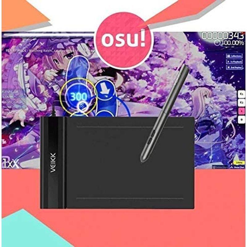 激安超安値 ペンタブレット Veikk S640 ペンタブ 板タブ 初心者向け 6 4インチ イラスト Osu ゲーム用 絵描き Windows Ma Whitesforracialequity Org
