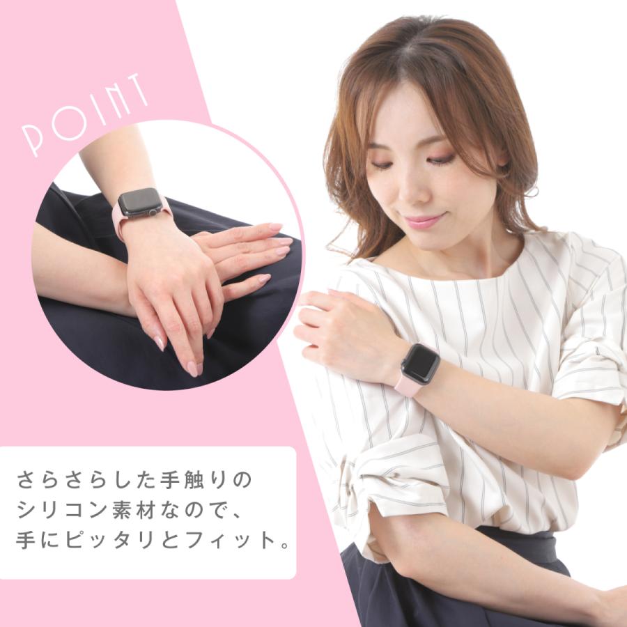 スポーツバンド Apple Watch バンド series 6 5 4 3 2 1 ベルト  44mm 42mm 40mm 38mm アップルウォッチ sports | Apple Watch | 24