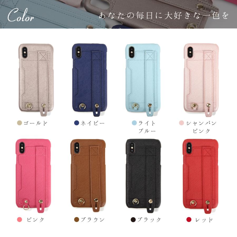iPhone 12 Pro 11 Pro X XS XR 8 7 6s 6 SE 第二世代 ケース スマホケース スマホカバー ポケット付き カバー ハードケース カード入れ | iPhone | 09