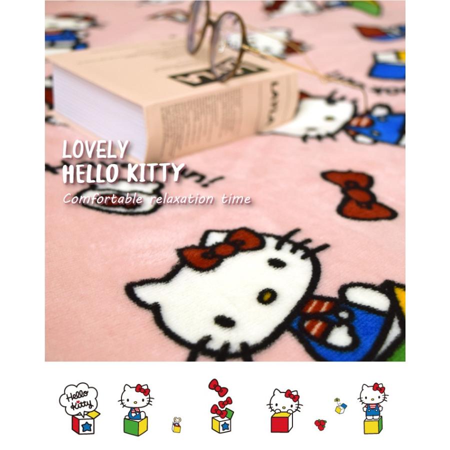 5 Off ハーフケット ブランケット 寝具 ハローキティ 約100 140cm ピンク フランネル かわいい 防寒対策 冷房対策 キャラクター 人気上昇中 Awch サンリオ Kitty ひざかけ