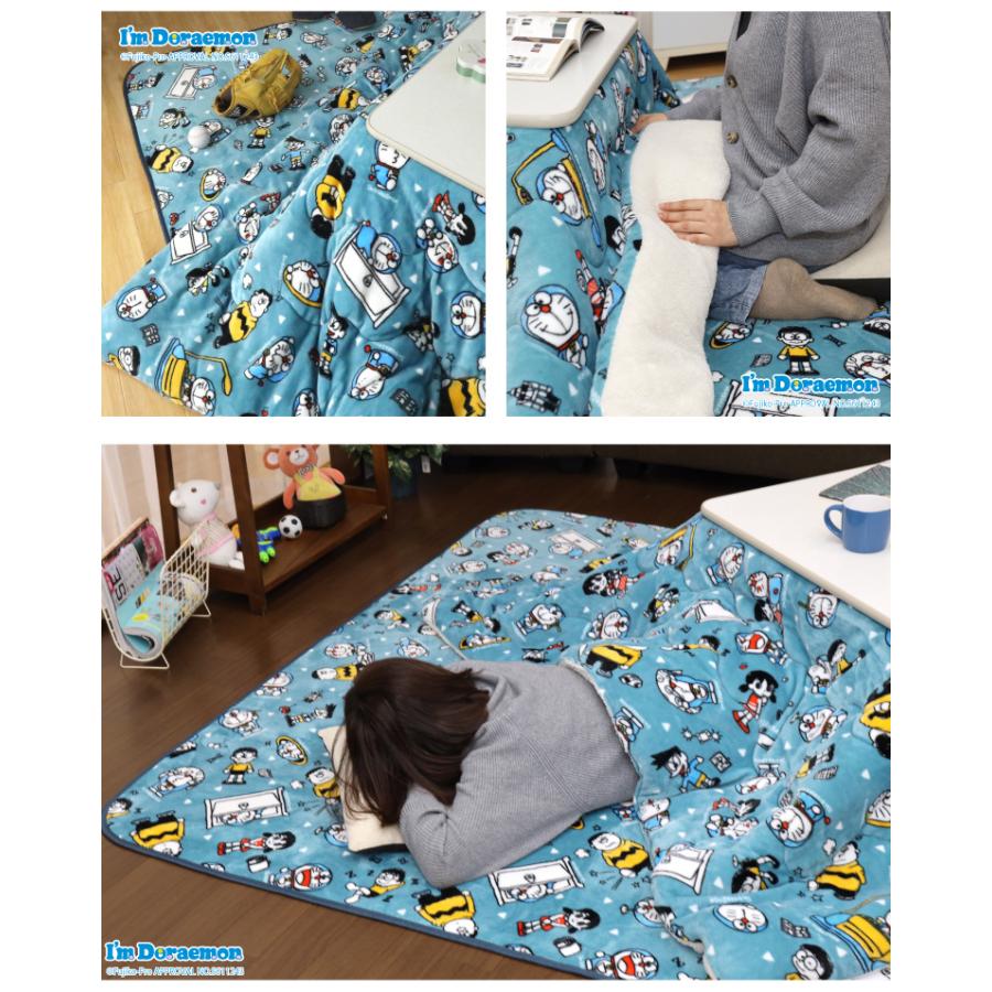 こたつ布団 こたつ掛け布団 おしゃれ 洗える 長方形 ドラえもん 約185 235cm ブルー 薄掛け布団 うす掛け 送料無料 モダン かわいい スタイリッシュawch ストアポケット Yahoo ショップ 通販 Yahoo ショッピング