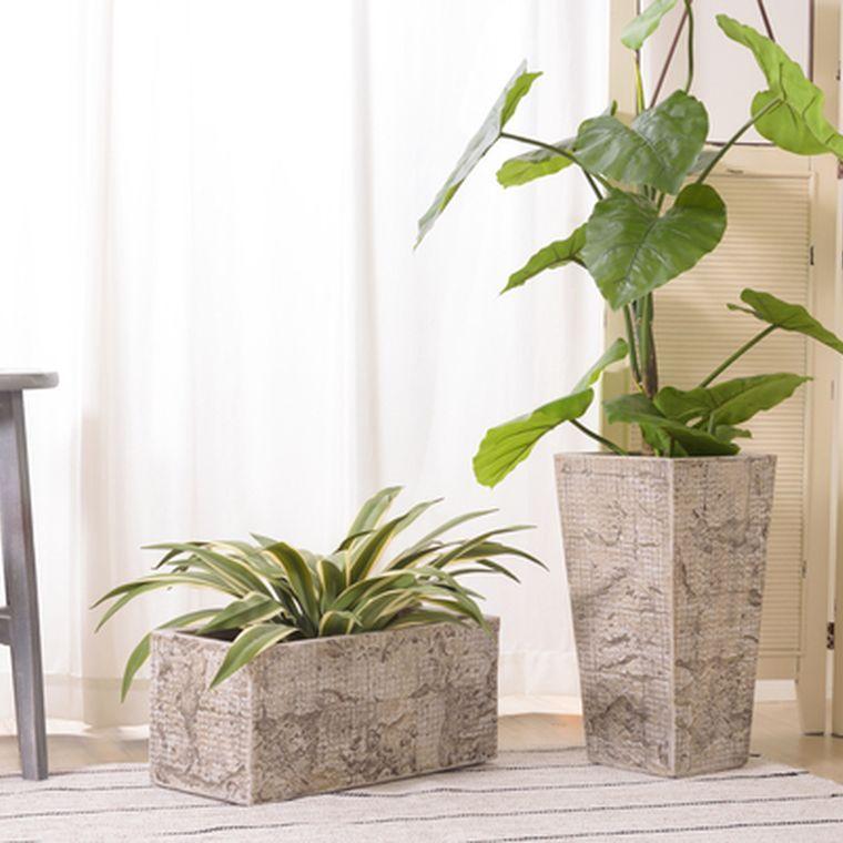 鉢カバー 観葉植物入れ グリーンベース W24×D24×H47 GRNB-206 ベース 入れ物 マグネシウム 北欧 おしゃれ_5