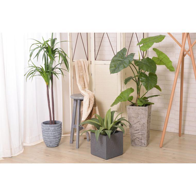 フェイクグリーン ドラセナ 約W43×D42×H84 GRN-15 人工観葉植物 ドラセナ 葉 造花 インテリア 癒し グリーン リーフ おしゃれ ガーデン 室内 飾りの画像