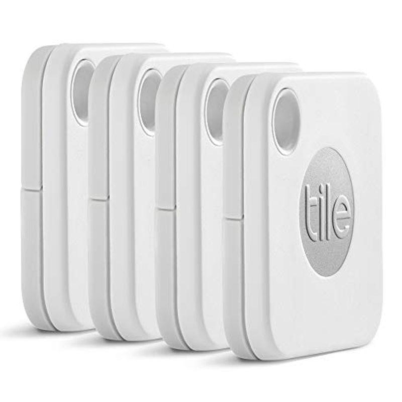 Tile Mate 4個(電池交換版) お得パック 探し物 スマホが見つかる 紛失防止 日米シェアNo.1 スマートスピーカー対応Works