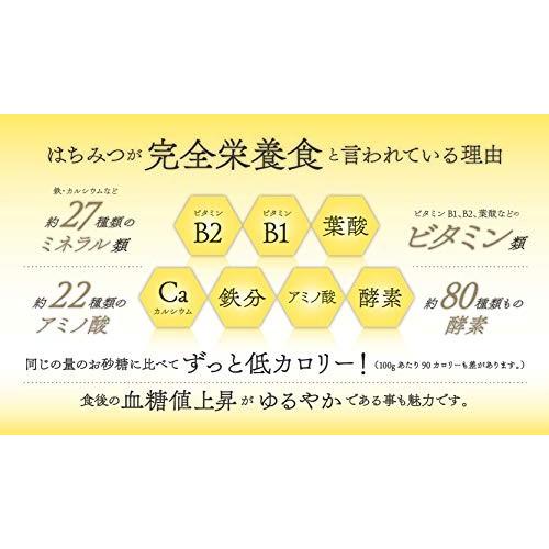 ふるまいマルシェ 森羅万象 はちみつ 非加熱 完熟 [ 酵素 無添加 オーガニック ギフト プレゼント お中元 お歳暮 健康 美容 ] 600g/1個_4