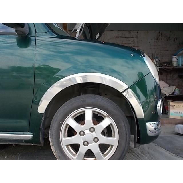 ミラ（ダイハツ） ミラジーノ DBA-L650S 右フェンダーG37グリーン