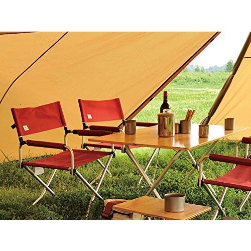 完動品 スノーピーク(snow peak) フォールディング チェアワイド RD LV-077RD 【F1674195636】(10245円)
