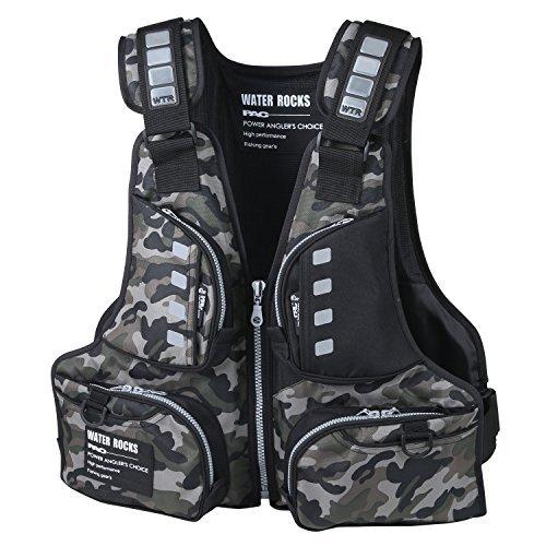 Water Rocks(ウォーターロックス) スタンダードライフベスト WRLV-3135-07 カモ F