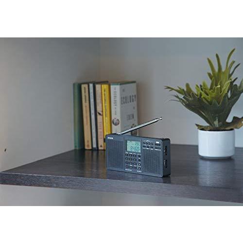 アイワ ワールドバンドラジオ パールブラック 