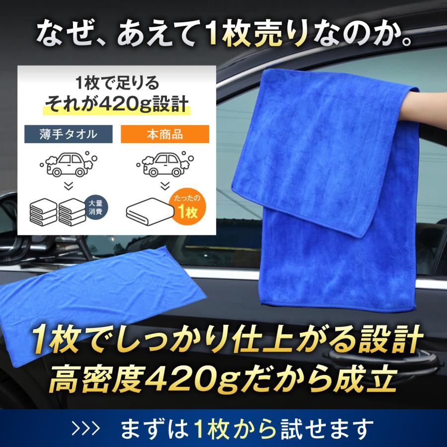 洗車タオル 超吸水 大判 マイクロファイバークロス 拭き上げ 速乾 洗車