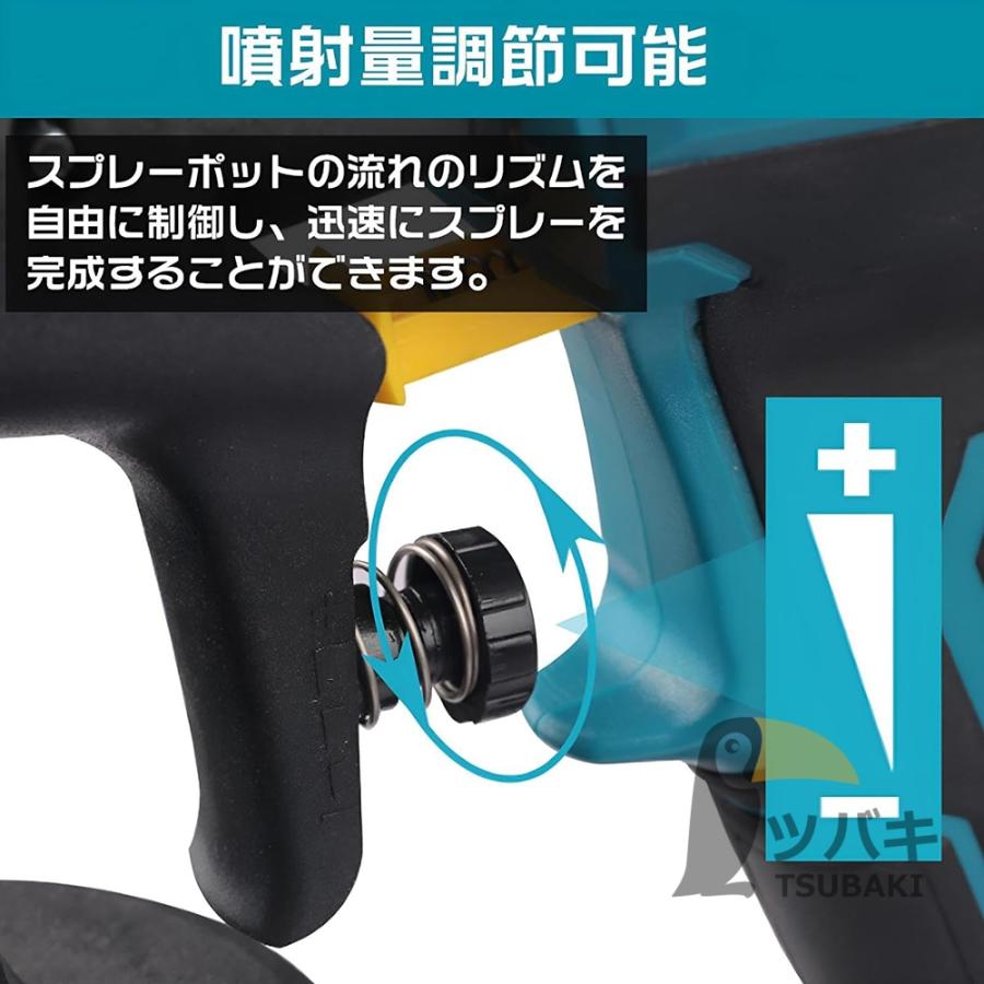 コードレススプレーガン 電動 スプレーガン 塗装 マキタ 18V バッテリー対応 即納 コードレス スプレーガン 電動スプレーガン 電動 塗装