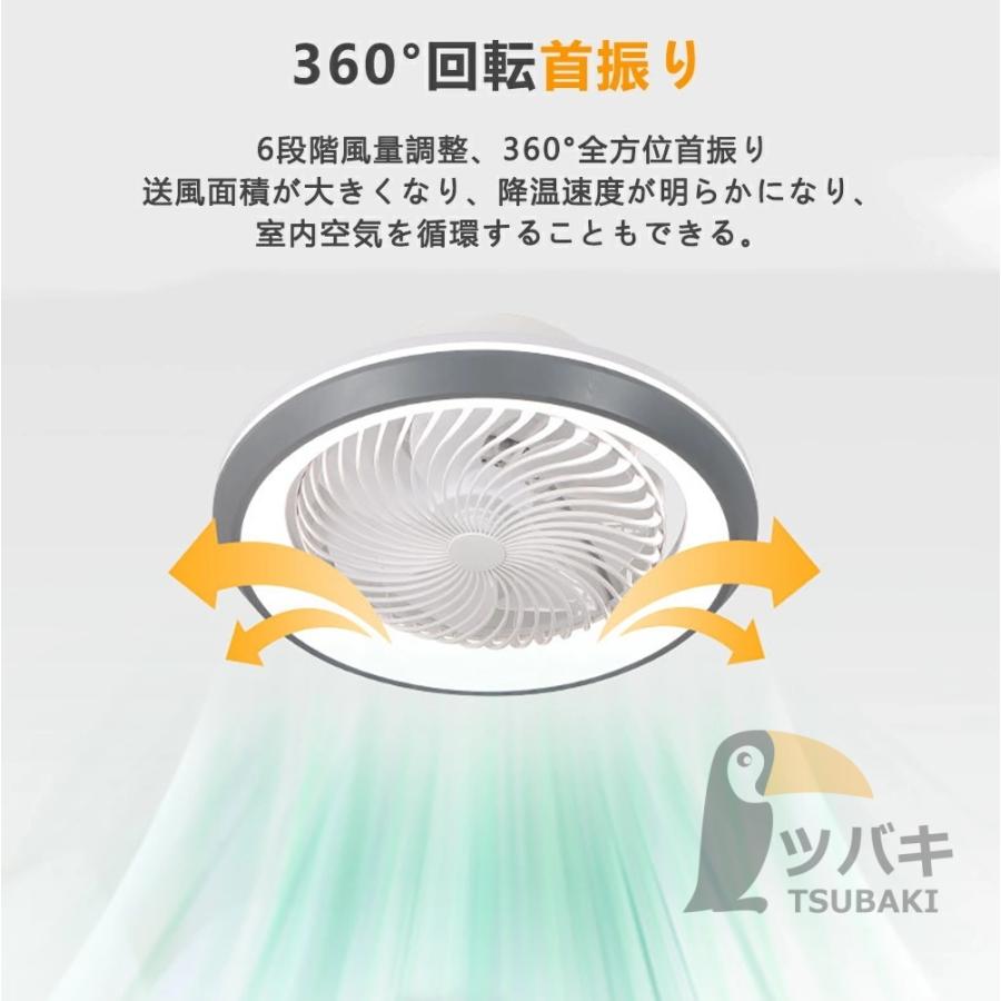 シーリングファンライト LED 8畳 10畳 首振り スマートホーム ファン付き ttensmart-a23-01.jpg