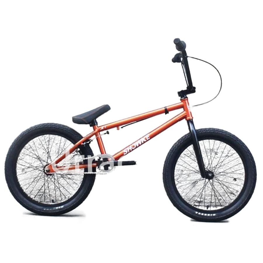 自転車 アクロバット自転車 競技用 自転車 20インチBMXバイク、高強度クロムモリブデン鋼BMXフレーム、Uブレーキ付き3セクション8キー