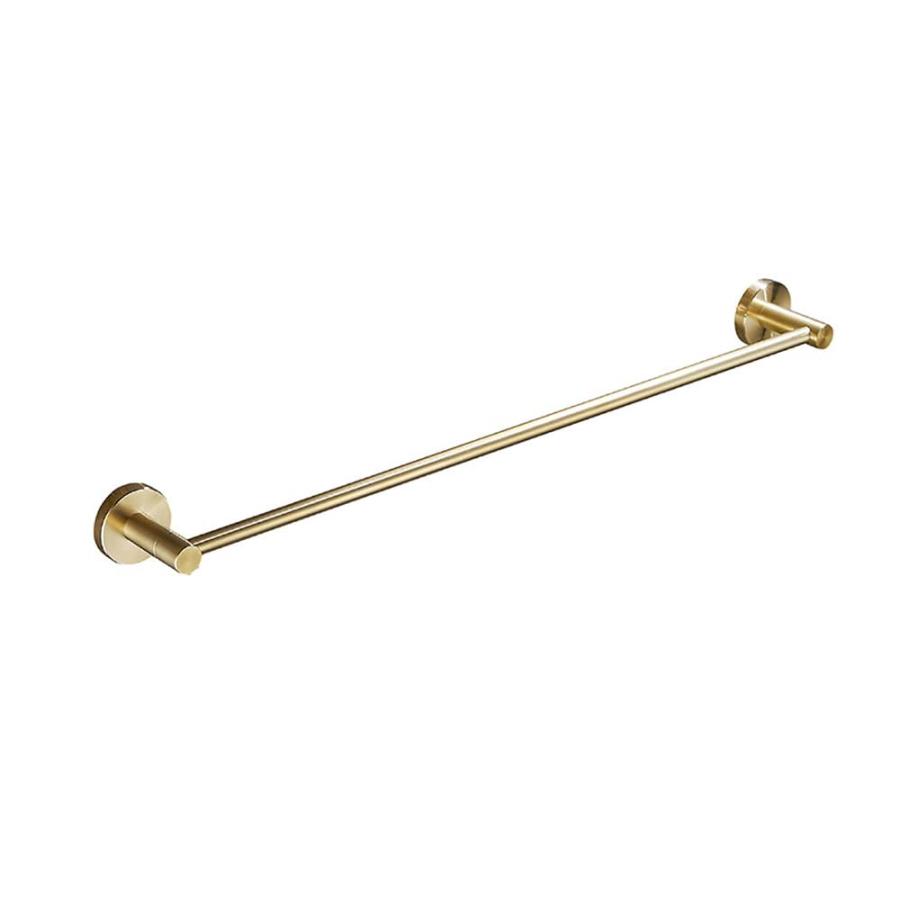SUS304ステンレススチールタオルバー、つや消しゴールドタオルラック、バスルーム洗面所用壁掛けタオルレールタオルロッド、キッチン用11.8