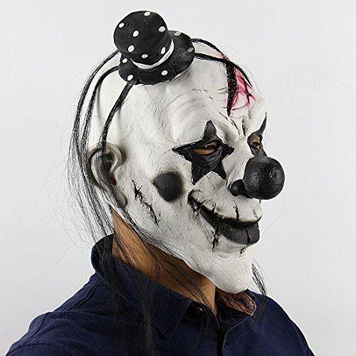 Energypower ハロウィン パーティー用マスク ジョーカー ピエロ 髪の毛がついた超リアルマスク 怖いです 悪魔 Ibq ストア309 通販 Yahoo ショッピング