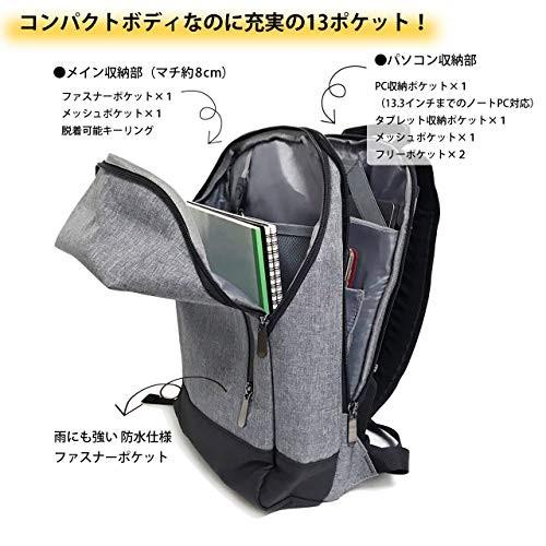 Smart Traveler ビジネス リュック メンズ 小型 ミニ 通勤 Pcリュック ビジネスバッグ バックパック 薄型 コンパク Vaq ストア309 通販 Yahoo ショッピング