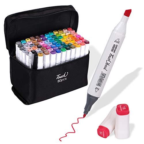 Eloki マーカーペン イラストマーカー 油性ぺンセット 2種類のペン先 太字 細字コミック用 プレゼント用 塗り絵 Wia ストア309 通販 Yahoo ショッピング