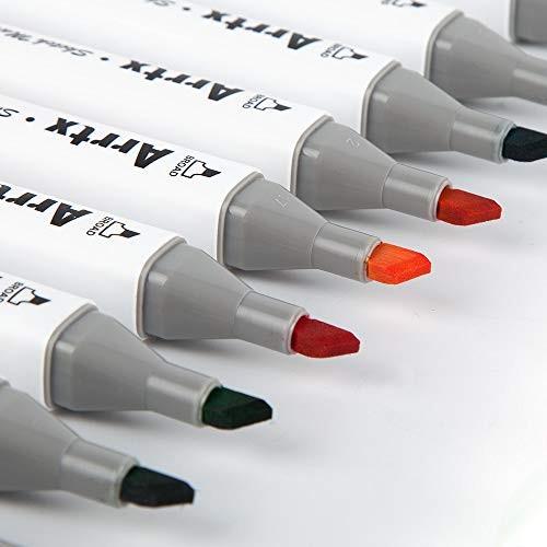 Arrtx イラストマーカー60色 マーカーペン セットダブルペン先 太字細字 手帳 塗り絵 描画 マンガ メモ 落書き コ Xvm ストア309 通販 Yahoo ショッピング