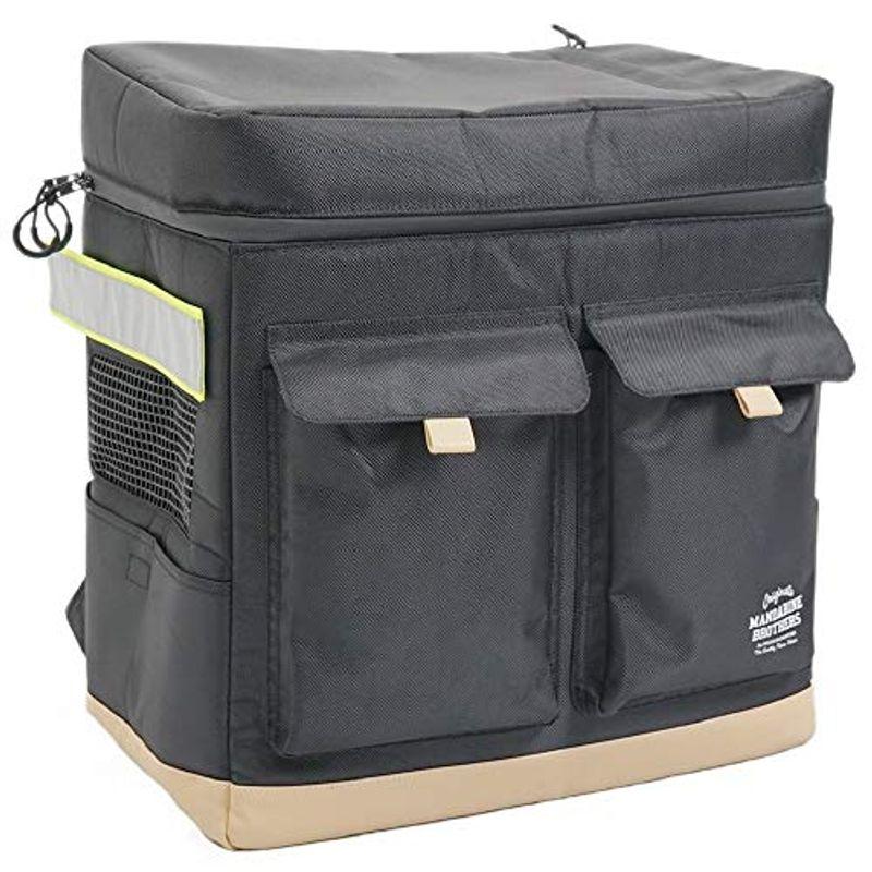 MANDARINE BROTHERS マンダリンブラザーズ ROOT CARRY BACKPACK ルートキャリーバッグ ブラック BROTHERS マンダリンブラザーズ ROOT CARRY BACKPACK ルートキャリーバッグ ブラック