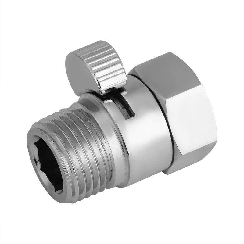 シャワーヘッドバルブ シャワーヘッド 止水弁 シャットオフバルブ 止水弁 節水 調整可能 操作簡単 シャワーヘッド部品 シャワーヘッドホース