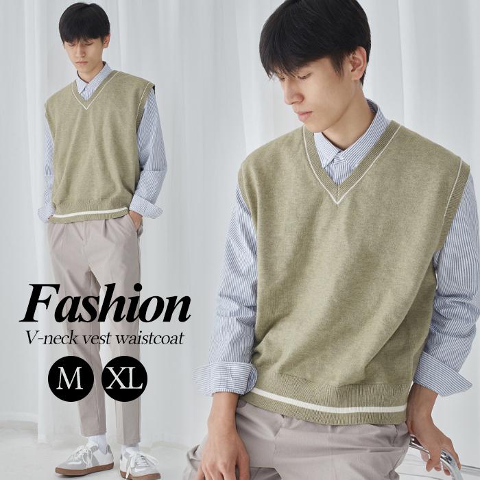 ベスト ニット メンズ カジュアル コーデ おしゃれ Vネック 無地 ニット メンズ セーター ニットベスト ワイド 秋冬 暖かい インナー メンズ スウェット 無地 Nito 2627 Store Ale 通販 Yahoo ショッピング