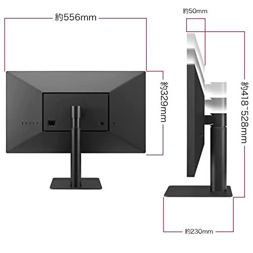 LG モニター ディスプレイ 24MD4KL-B 23.7インチ / UltraFine 4K(3840×2160) / IPS非光沢/DCI-P3 98% / Thunderbolt? 3 / 3年安心・無輝点｜storebambi｜07