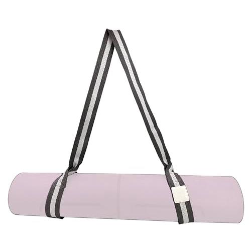[TEEYAR] ヨガマット ストラップ スリング 丈夫 ポリエステル コットン ヨガマット キャリア/ヨガストラップ 調節可能なループ付き