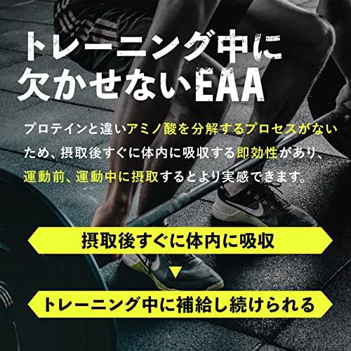 F&W(エフアンドダブリュー) EAA 1kg 単品 エナジー風味 100食分 計量スプーン付 必須アミノ 粉末 国内製造｜storebambi｜04