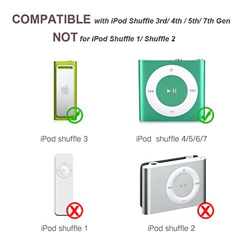 【令和6年新登場】 iPod shuffle 充電 ケーブル 純正 iPod Shuffle 3/4/5/6/7世代 専用 USB ケーブル 3.5mm データ転送 同期 2本セット ホワイト｜storebambi｜05