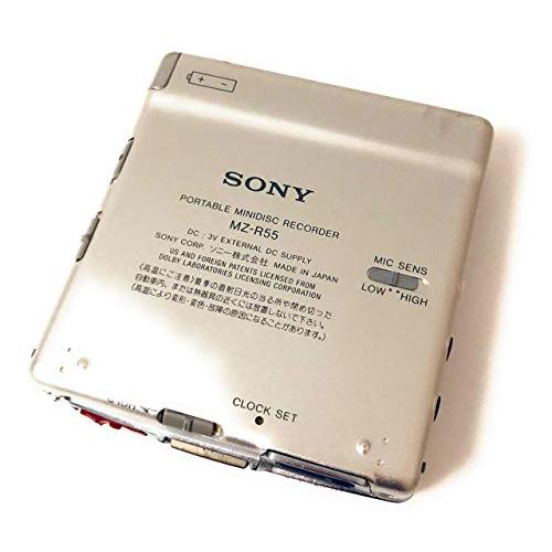 SONY ソニー MZ-R55 シルバー ポータブルMDレコーダー (MDLP非 SONY ソニー MZ-R55 シルバー ポータブルMDレコーダー (MDLP非