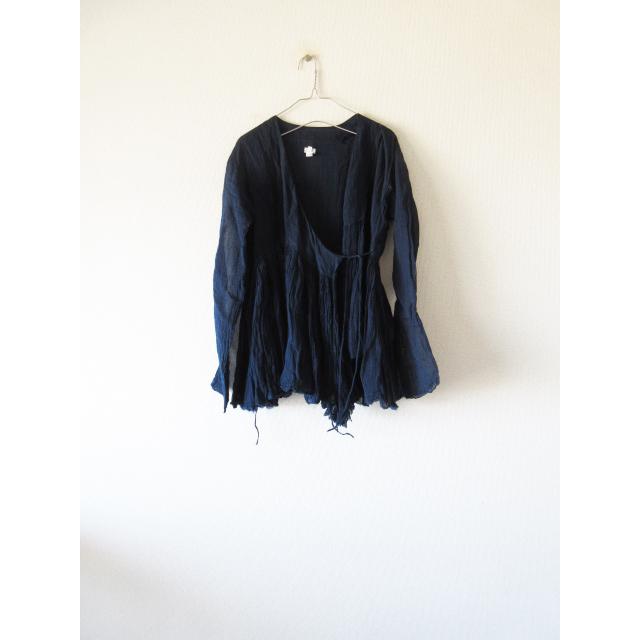 dosa / ドーサ Khadi cotton rabari jacket 3 indigo * カディ 