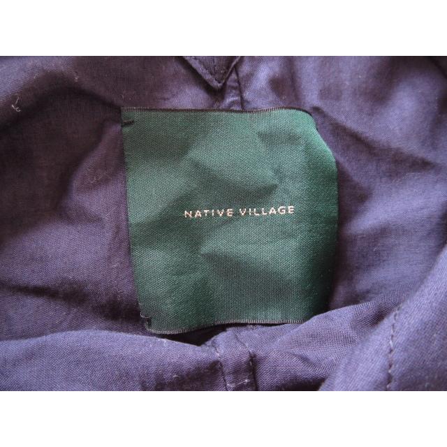 NATIVE VILLAGE / ネイティブヴィレッジ NO.3 LACE EMBROIDERY Vネック