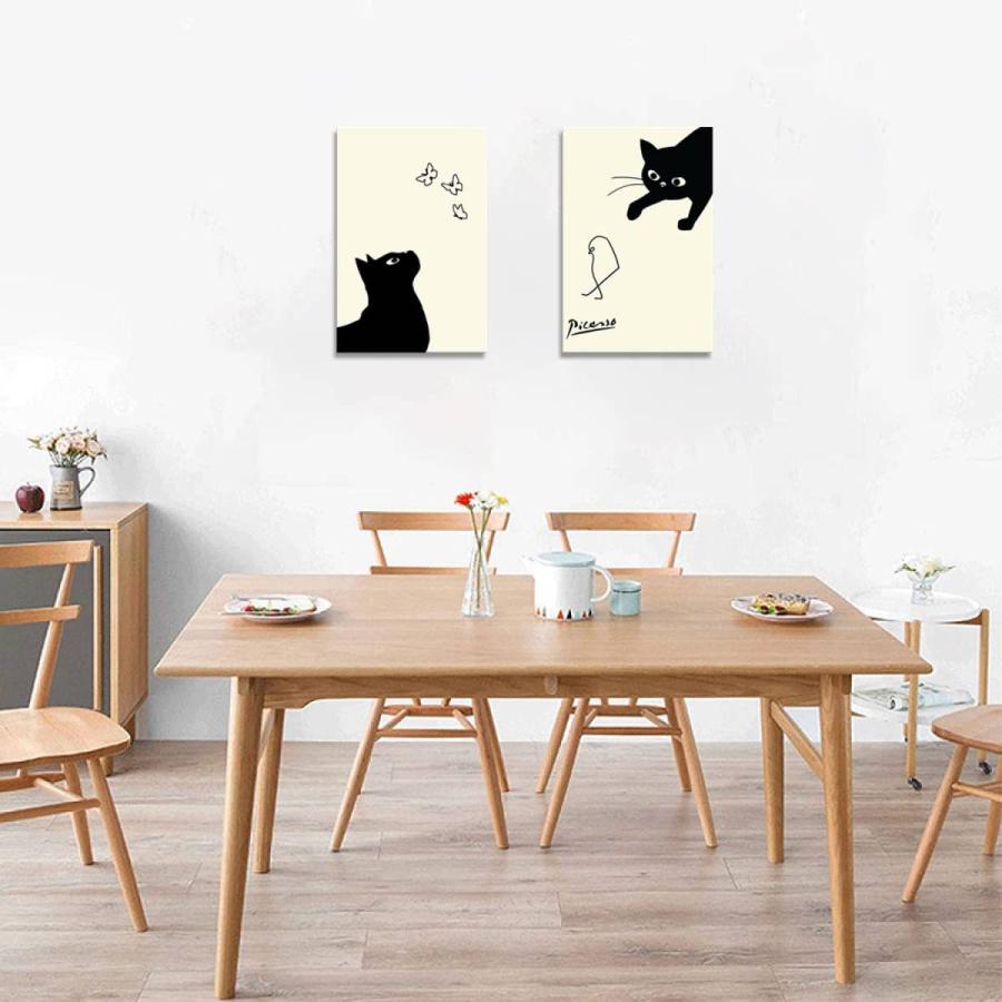 ピカソの猫アート・可愛い猫の絵画・キャンバス 30*40 ピカソの猫アート・可愛い猫の絵画・キャンバス 30*40 ピカソの