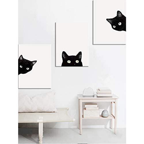 猫　アートパネル　3個　セット 3点セット 猫 ネコ ねこ 現代アート 新品 モダンアート アート