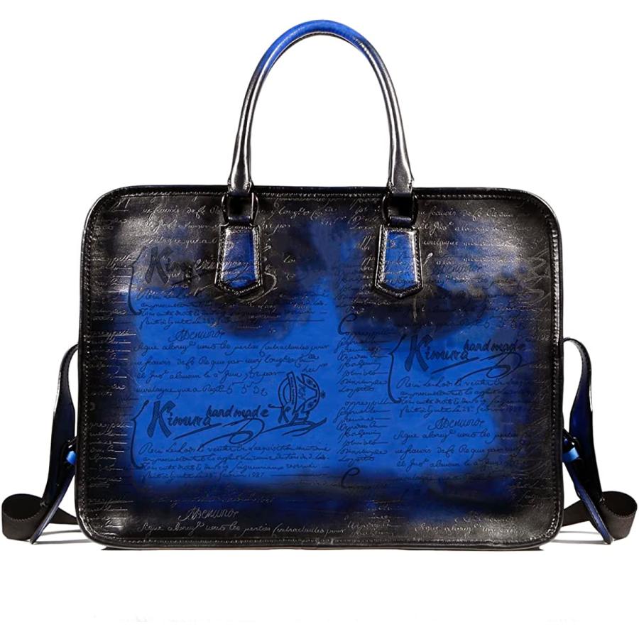 【希少】ベルルッティ　カリグラフィー　ビジネスバッグ　トート　ブリーフケース Berluti ベルルッティ カリグラフィ アンジュール ビジネス