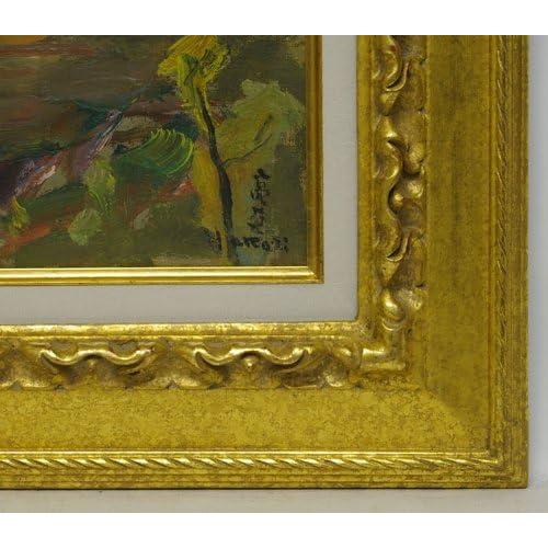 奇跡の存在 入手困難 コレクター 肉筆 直筆 油絵 油彩画 服部亮英 額装