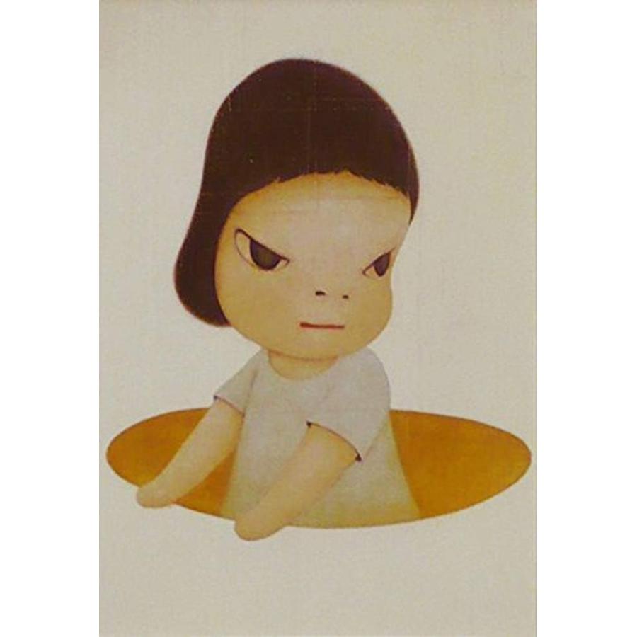 奈良美智 絵画 現代アート 額装付き アートプリント 額装サイズ