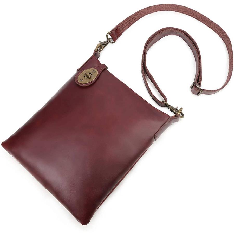 ワインレッド ショルダーバッグ フラップ付き ワインレッドショルダーバッグ 合成皮革 - メルカリ