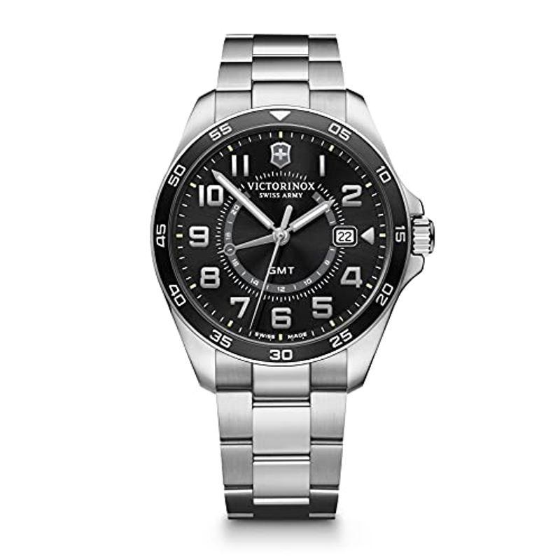 ランキング第1位 ビクトリノックス 腕時計 ビクトリノックス Fieldforce Classic Gmt メンズ メタリック メンズアクセサリー Headshotsbar Com